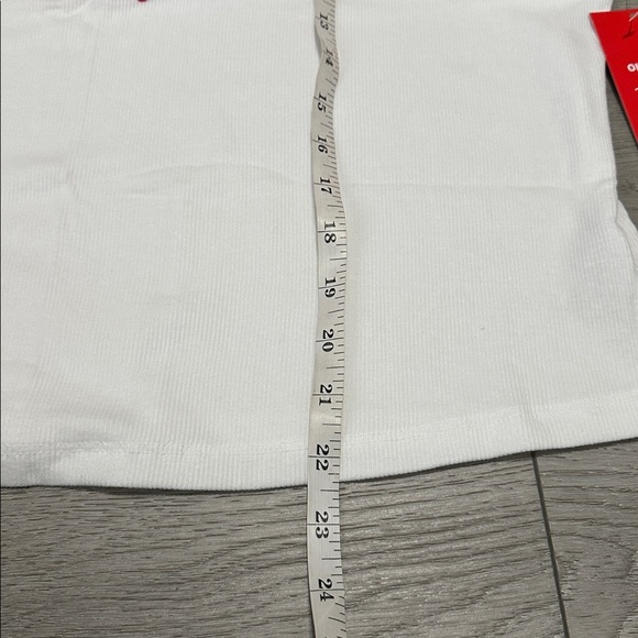 NWT Disney Mickey Mouse ribbed White Tank Top with Patriotic Mickey size XXL - Picture 6 of 8